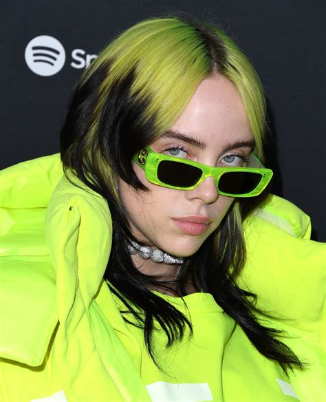 billie eilish green gucci outfit|Billie Eilish Gucci eyewear.